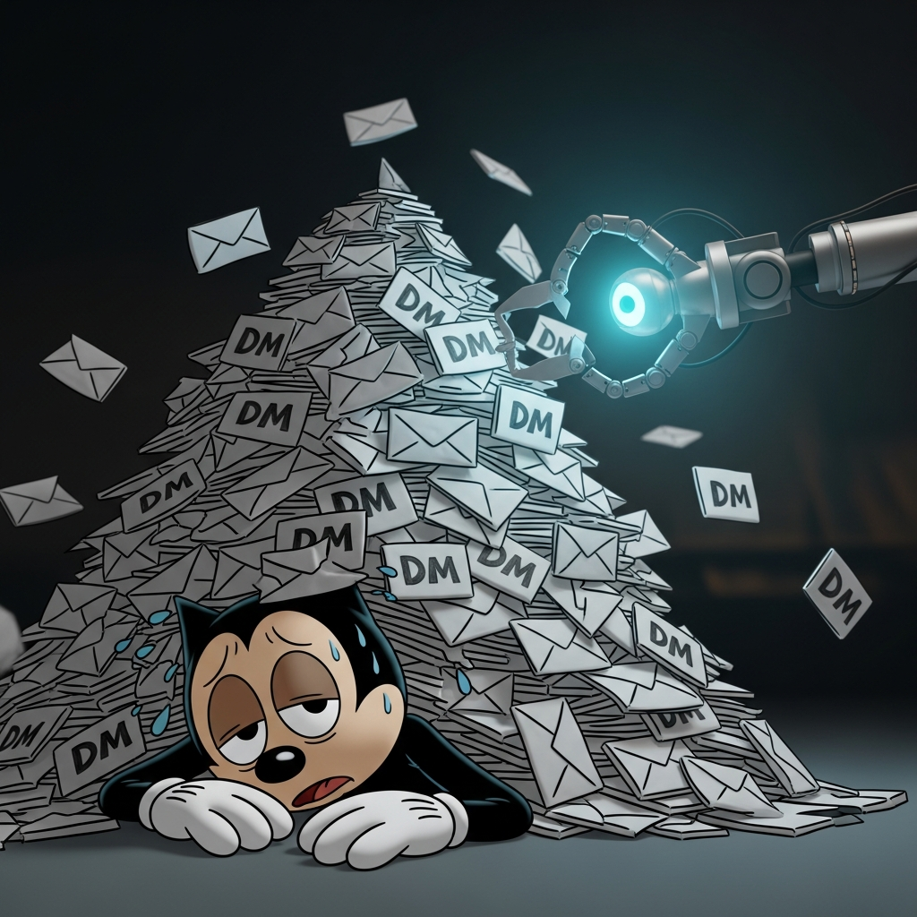 AI Social Engagement: Using Research Agents for Personalized DMs